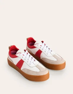 Nachtwäsche & Schlafanzüge | Flache Schuhe | Boden Erin Plateau-Tennisschuhe- Black
