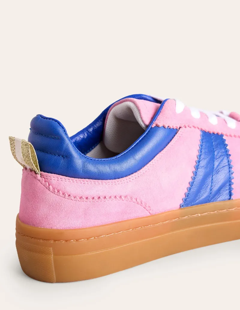 Nachtwäsche & Schlafanzüge | Flache Schuhe | Boden Erin Plateau-Tennisschuhe- Blasspink