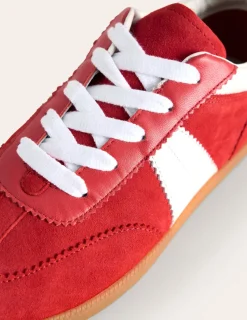 Nachtwäsche & Schlafanzüge | Flache Schuhe | Boden Erin Retro-Tennisschuhe- Löwenmäulchen