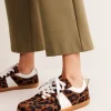 Nachtwäsche & Schlafanzüge | Flache Schuhe | Boden Erin Retro-Tennisschuhe- Schokobraun