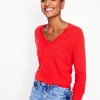 Pullover & Strickjacken | Boden Eva Kaschmirpullover mit V-Ausschnitt- Erbeerkuchenrot