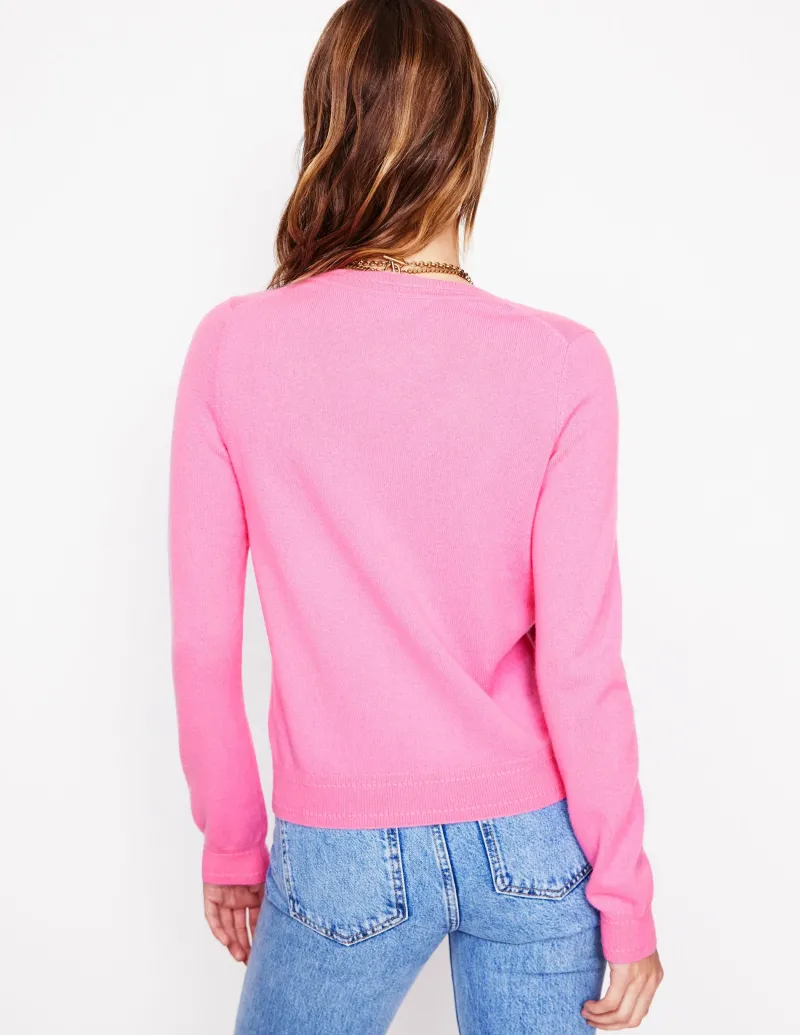 Pullover & Strickjacken | Boden Eva Kaschmirpullover mit V-Ausschnitt- Vintage-Mauve