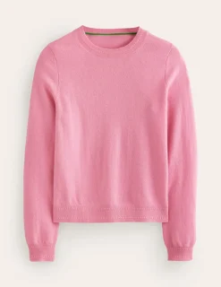 Pullover & Strickjacken | Boden Eva Kaschmirpullover mit Rundhalsausschnitt-Pink Icing PinkIcing