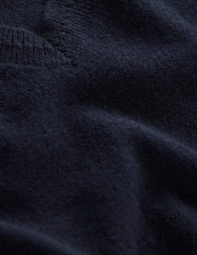 Pullover & Strickjacken | Boden Eva Kaschmirpullover mit V-Ausschnitt- Marineblau