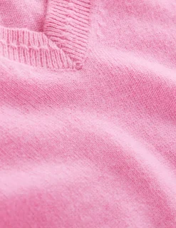 Pullover & Strickjacken | Boden Eva Kaschmirpullover mit V-Ausschnitt- Vintage-Mauve