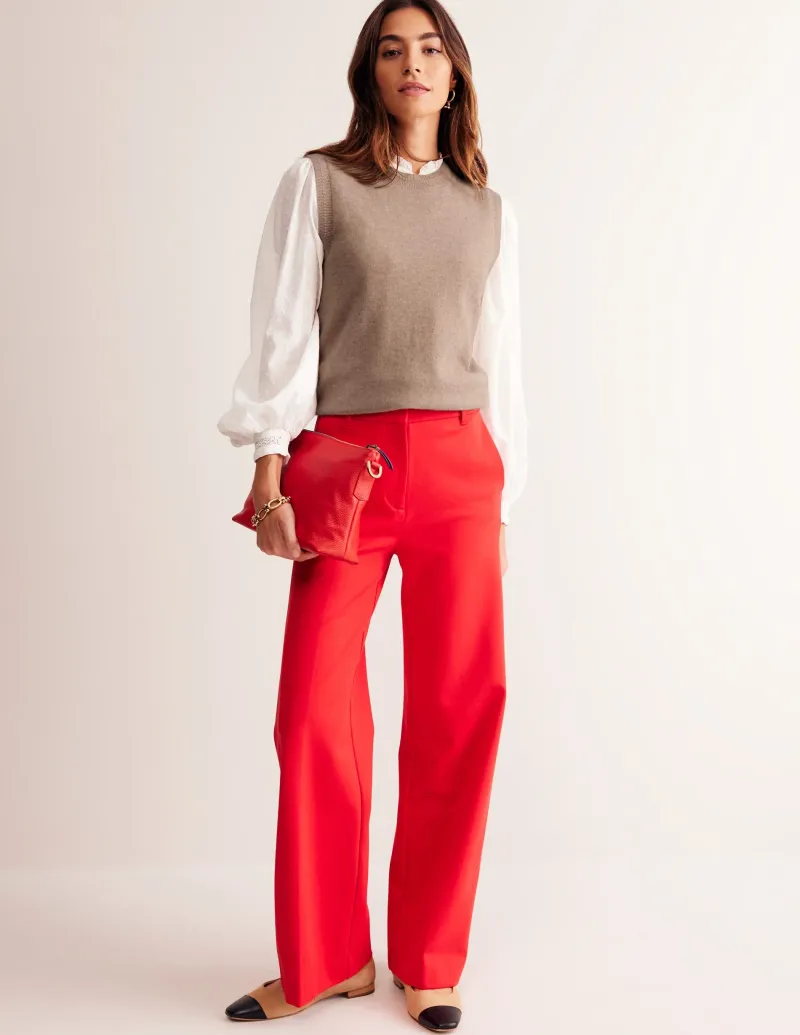 Pullover & Strickjacken | Boden Eva Kaschmir-Pullunder-Graubraun Meliert GraubraunMeliert