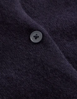 Pullover & Strickjacken | Boden Eva Verkürzte Strickjacke aus Kaschmir- Marineblau