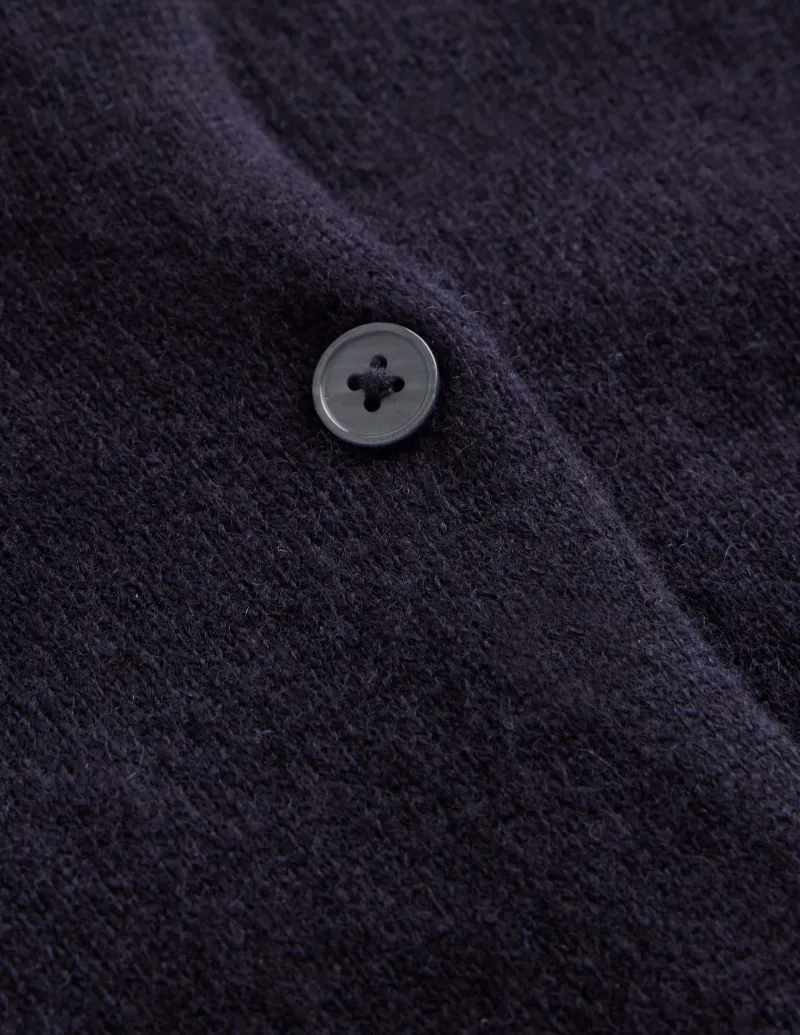 Pullover & Strickjacken | Boden Eva Verkürzte Strickjacke aus Kaschmir- Marineblau