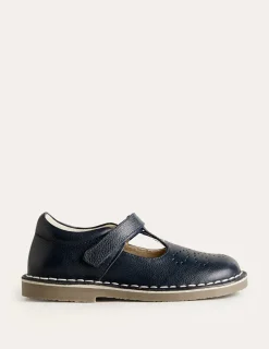 Schuhe, Turnschuhe & Sandalen | Boden Flache Schuhe aus Leder mit T-Steg-Aqua Marine Marl AquaMarineMarl