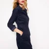 Kleider & Jumpsuits | Kleider In Petite | Boden Flora Hemdblusenkleid aus Cord-Aqua Marine Marl AquaMarineMarl