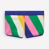 Bademode | Boden Gemusterte Badeshorts-Bunt Regenbogen Swirl-Motiv BuntRegenbogenSwirl-Motiv