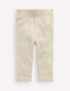 Hosen & Leggings | Boden Gerippte, melierte Leggings-Beige Meliert BeigeMeliert
