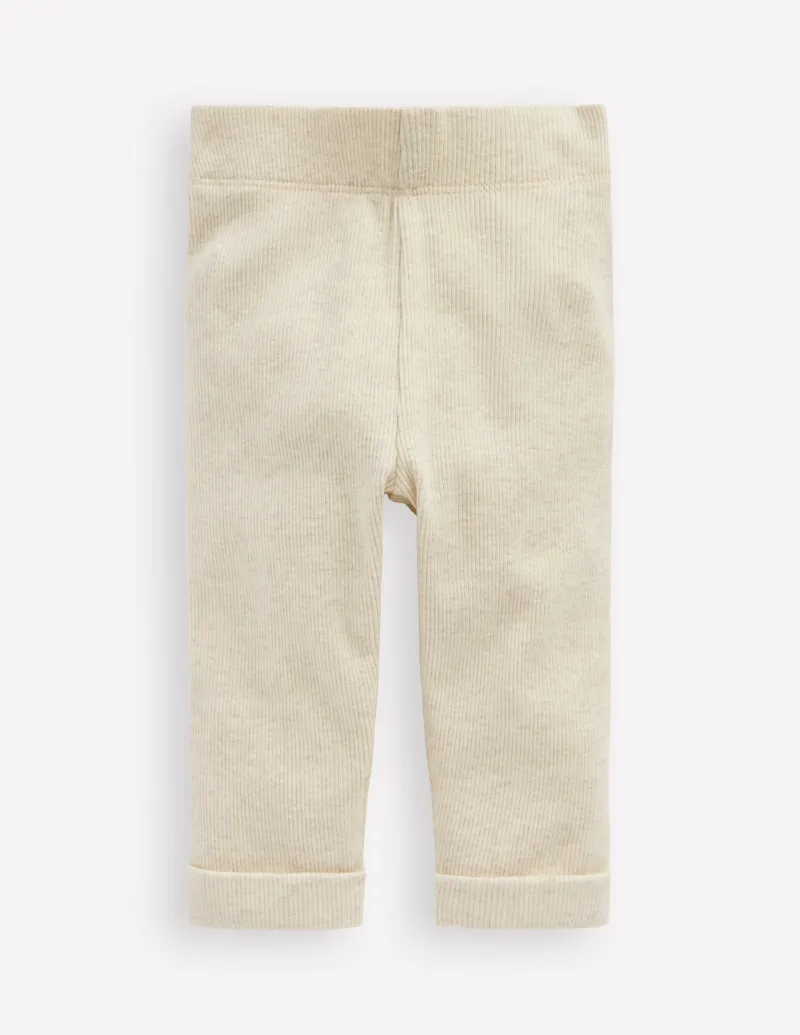 Hosen & Leggings | Boden Gerippte, melierte Leggings-Beige Meliert BeigeMeliert