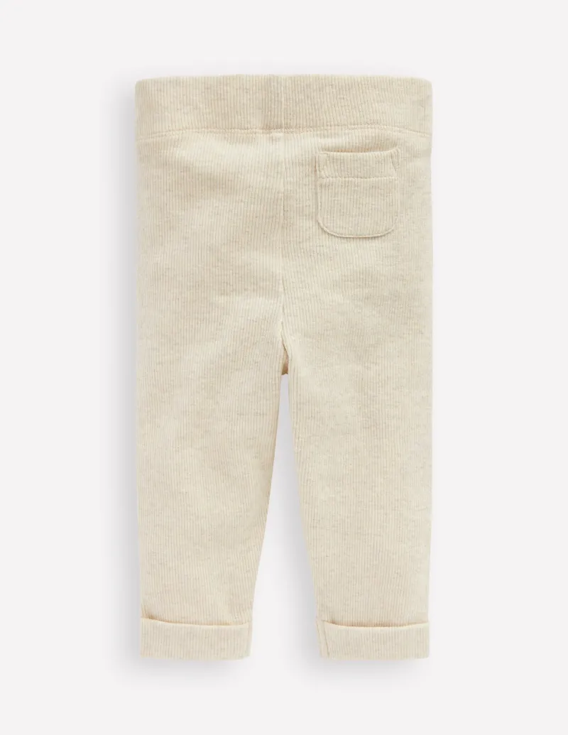 Hosen & Leggings | Boden Gerippte, melierte Leggings-Beige Meliert BeigeMeliert