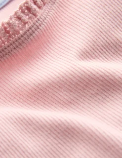 Oberteile & T-shirts | Boden Geripptes Kurzarm-T-Shirt-Artic Marl ArticMarl
