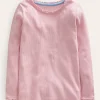 Oberteile & T-shirts | Boden Geripptes Langarmshirt-Artic Marl ArticMarl