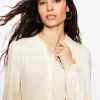 Hemden | T-shirts & Tops | Boden Gesmoktes Jerseyhemd-Ivory and Navy Spot IvoryandNavySpot