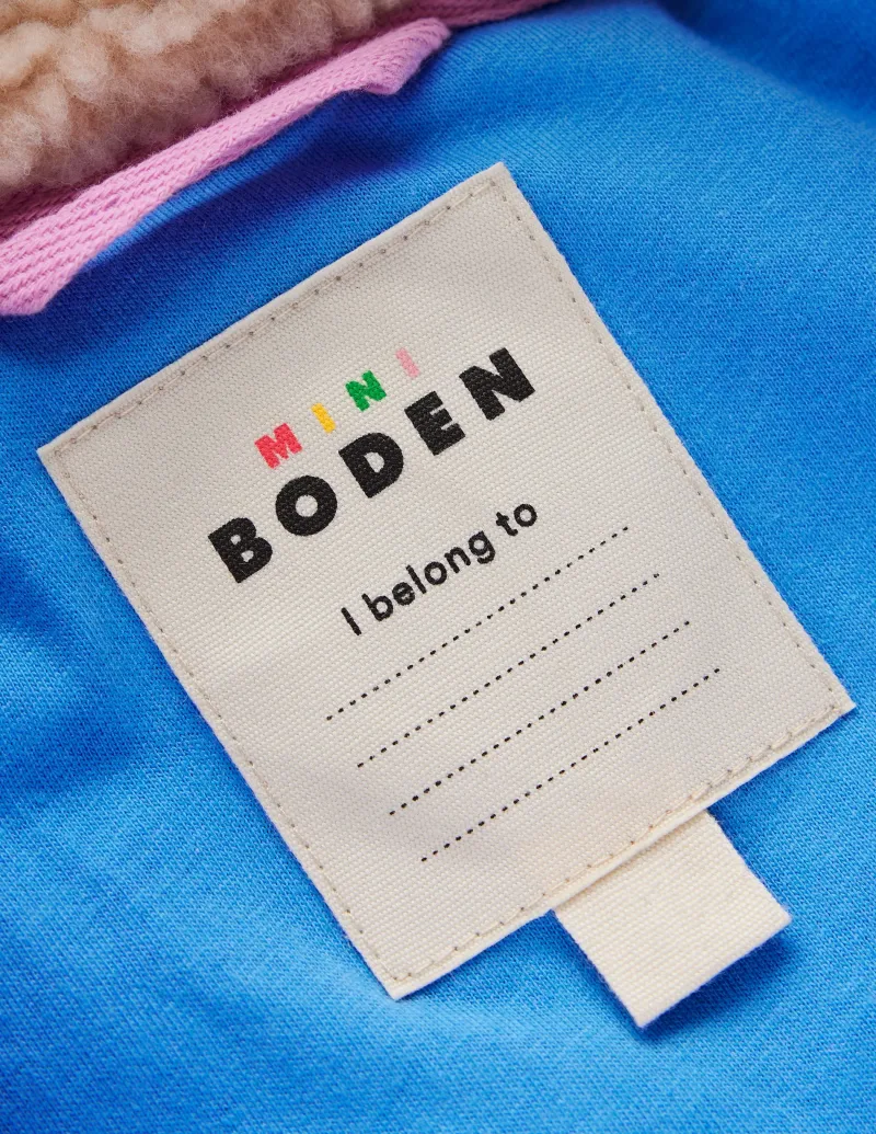 Mäntel & Jacken | Boden Gesteppte Jacke aus Teddyfell-Mix-Bunt, Blockfarben Bunt,Blockfarben