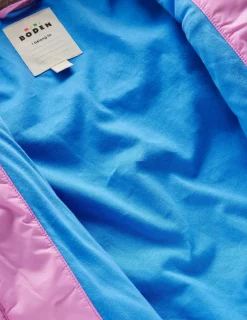Mäntel & Jacken | Boden Gesteppte Jacke aus Teddyfell-Mix-Bunt, Blockfarben Bunt,Blockfarben
