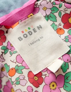 Jacken & Mäntel | Boden Gesteppte Kapuzenjacke-Rosa Apfelblüte Blumenmuster RosaApfelblüteBlumenmuster