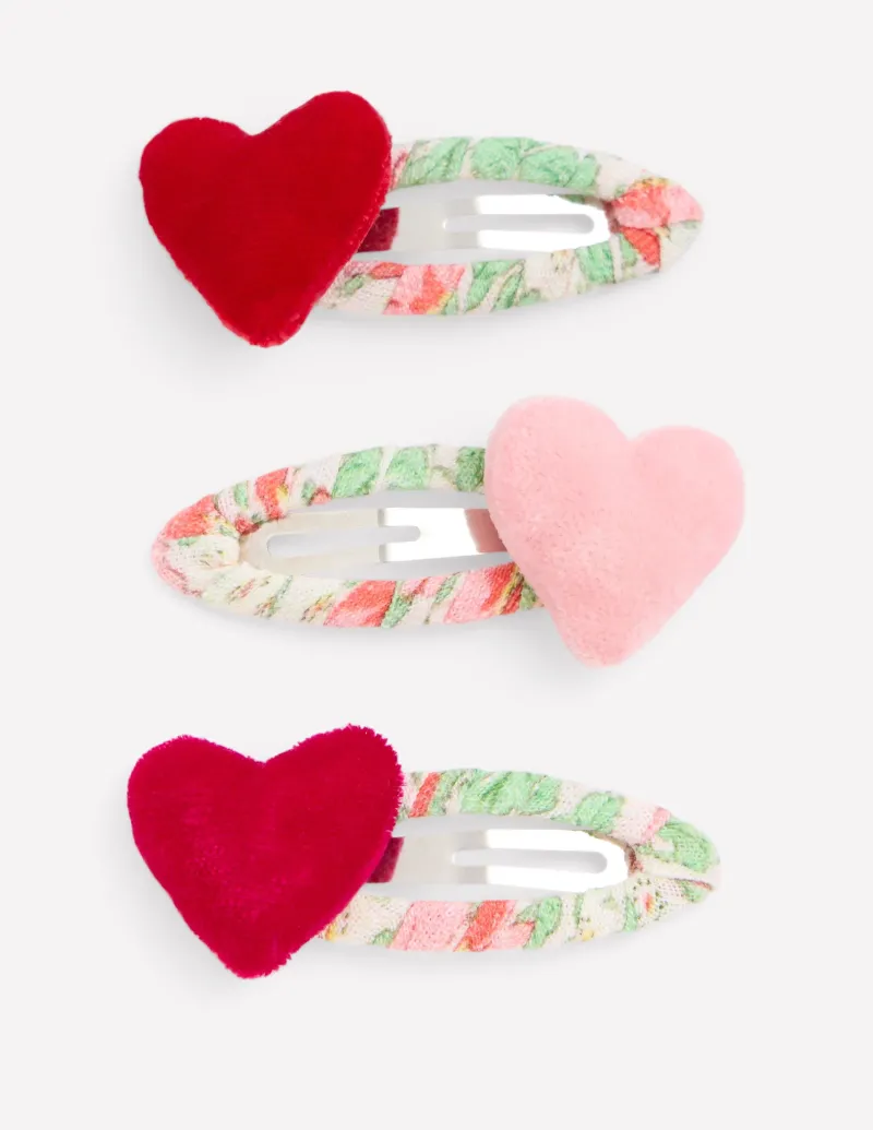 Accessoires | Boden Haarspangen im 3er-Pack- Herzen