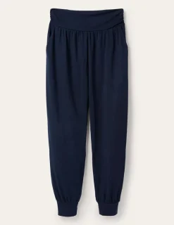 Nachtwäsche & Schlafanzüge | Hosen | Boden Hareem Jersey-Jogginghose-Aqua Marine Marl AquaMarineMarl