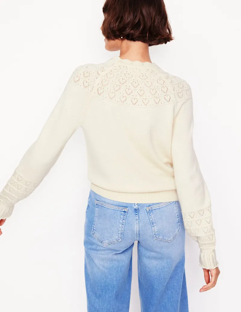 Pullover & Strickjacken | Boden Hübsche Raglan-Strickjacke- Black