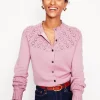 Pullover & Strickjacken | Boden Hübsche Raglan-Strickjacke-Sanftes Lavendelrosa SanftesLavendelrosa