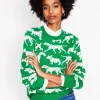 Pullover & Strickjacken | Boden Heather Jacquard-Pullover-Setzlingsgrün, Hunde Setzlingsgrün,Hunde