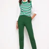 Hosen | Boden Highgate Ponte-Hose- Pinie