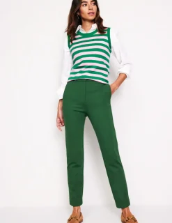 Hosen | Boden Highgate Ponte-Hose- Pinie
