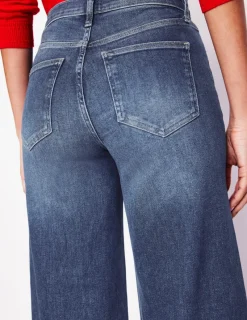 Jeans | Boden Hoch geschnittene Jeans mit weitem Bein-Beatnik Red BeatnikRed