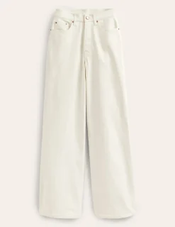 Jeans | Boden Hoch geschnittene Jeans mit weitem Bein-Aristocratic Blue AristocraticBlue