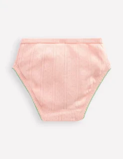 Unterwaesche | Boden Hosen im 7er-Pack- Pointelle-Streifen