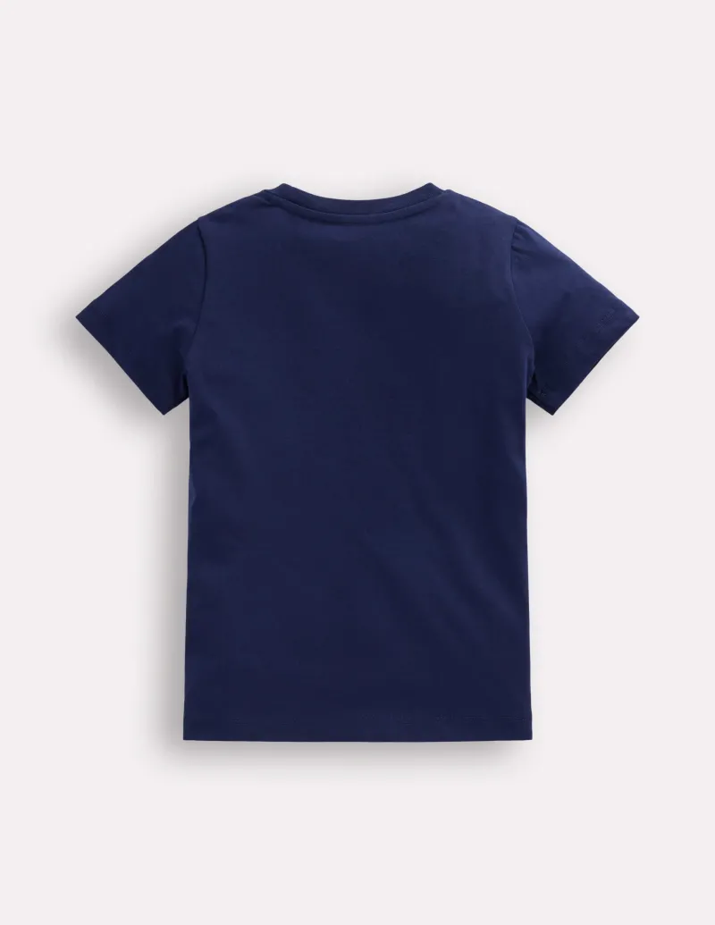 Oberteile & T-shirts | Boden In Dunkeln leuchtendes T-Shirt-College-Marineblau Schlangen College-MarineblauSchlangen