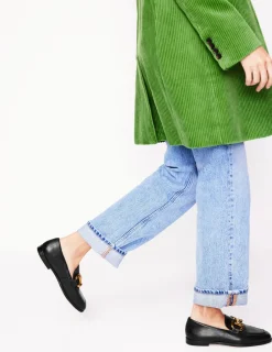 Flache Schuhe | Loafer | Boden Iris Loafer mit Trensendetail- Schwarz