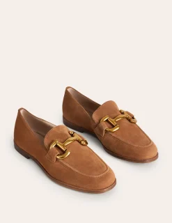 Loafer | Flache Schuhe | Boden Iris Loafer mit Trensendetail-Ingwerplätzchen Wildleder IngwerplätzchenWildleder