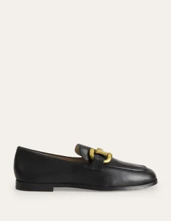Flache Schuhe | Loafer | Boden Iris Loafer mit Trensendetail- Schwarz
