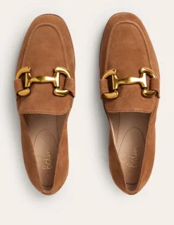 Loafer | Flache Schuhe | Boden Iris Loafer mit Trensendetail-Ingwerplätzchen Wildleder IngwerplätzchenWildleder