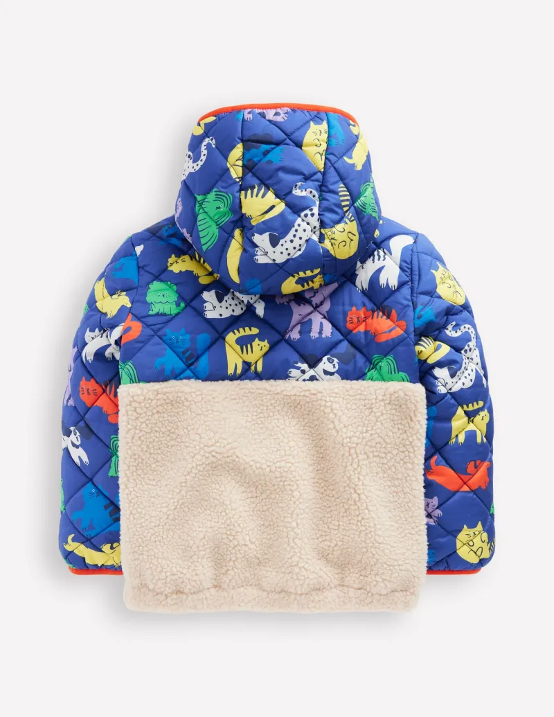 Mäntel & Jacken | Boden Jacke aus Teddyfell-Mix-Regenbogen Haustiere RegenbogenHaustiere