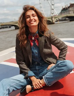 Jeans | Boden Jeans mit hohem Bund und geradem Bein-Beatnik Red BeatnikRed
