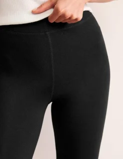 Nachtwäsche & Schlafanzüge | Hosen | Boden Jersey-Leggings mit hohem Bund- Schwarz