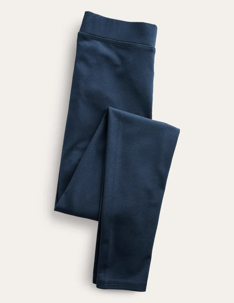 Nachtwäsche & Schlafanzüge | Hosen | Boden Jersey-Leggings mit hohem Bund-Aqua Marine Marl AquaMarineMarl