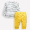 Strampler & Spielanzüge | Boden Jersey-Set für Mädchen-Vintage-Blau und Naturweiß Streifen Vintage-BlauundNaturweißStreifen