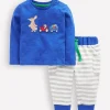 Strampler & Spielanzüge | Boden Jungen-Set mit Taschen-Leuchtendes Blau Hase LeuchtendesBlauHase
