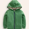 Sweatshirts & Fleeces | Oberteile & T-shirts | Boden Kapuzenpullover mit Zottelfutter-Grün Meliert GrünMeliert