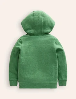 Sweatshirts & Fleeces | Oberteile & T-shirts | Boden Kapuzenpullover mit Zottelfutter-Grün Meliert GrünMeliert
