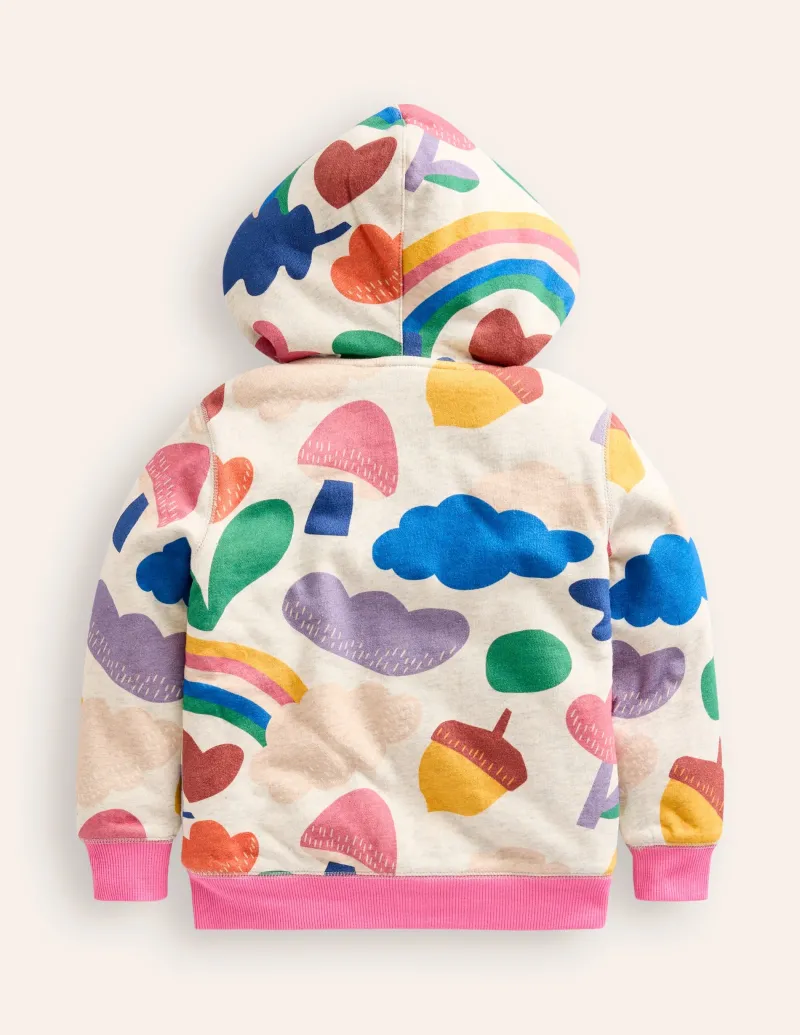 Oberteile & T-shirts | Hoodies & Kapuzenpullis | Boden Kapuzenpullover mit Zottelfutter- Anemone