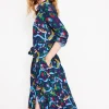 Kleider & Jumpsuits | Kleider In Petite | Boden Kate Midi-Hemdblusenkleid-Französisches Marineblau, London Town FranzösischesMarineblau,LondonTown