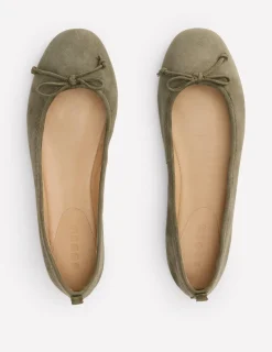 Flache Schuhe | Boden Kitty Ballerinas mit flexibler Sohle- Aquamarine